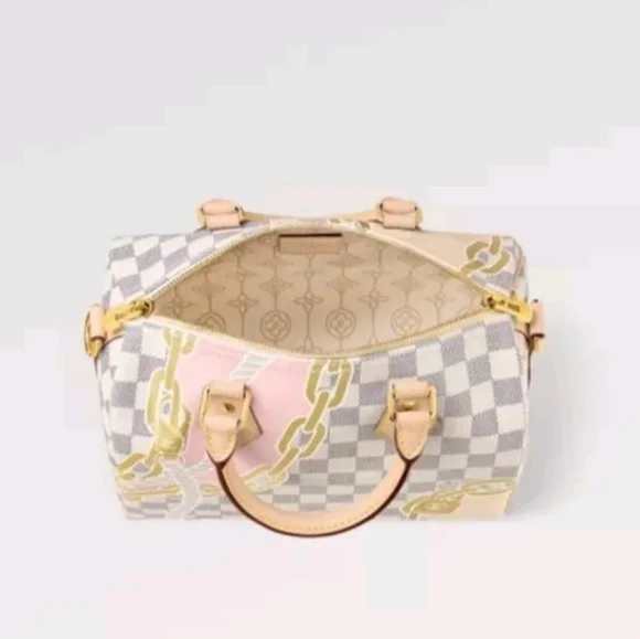 Louis Vuitton Damier Azur Nautical Speedy 25 - Picture 11 of 15